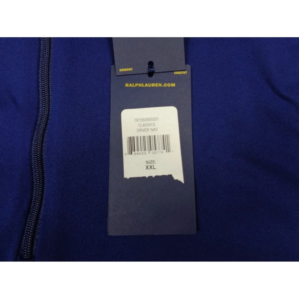 Polo Ralph Lauren‎ Performance Quarter-Zip Mens Size 2XL Blue Pullover NWT Golf